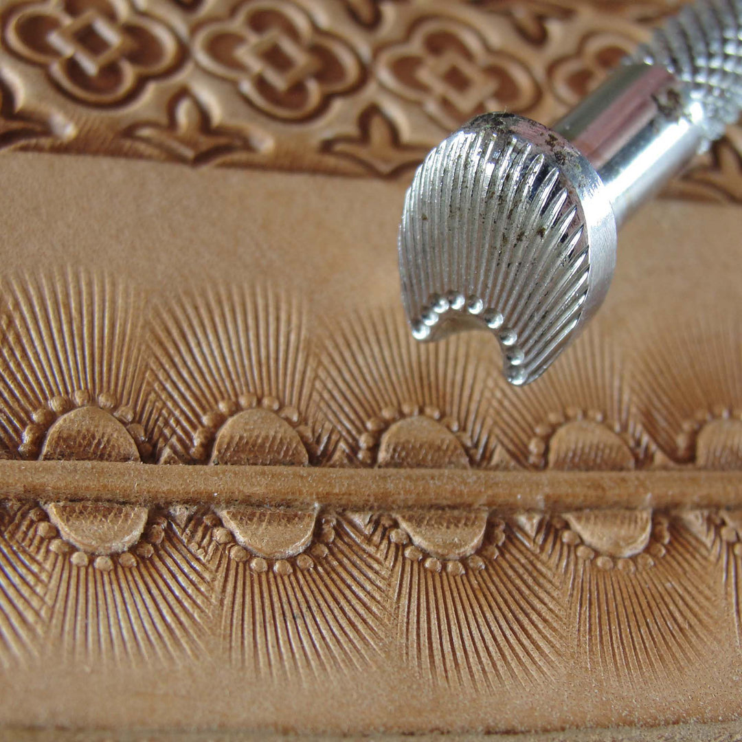 Vintage Craftool Co. #719 9-Seed Border Stamp | Pro Leather Carvers