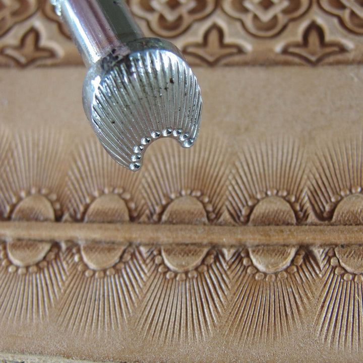 Vintage Craftool Co. #719 9-Seed Border Stamp | Pro Leather Carvers