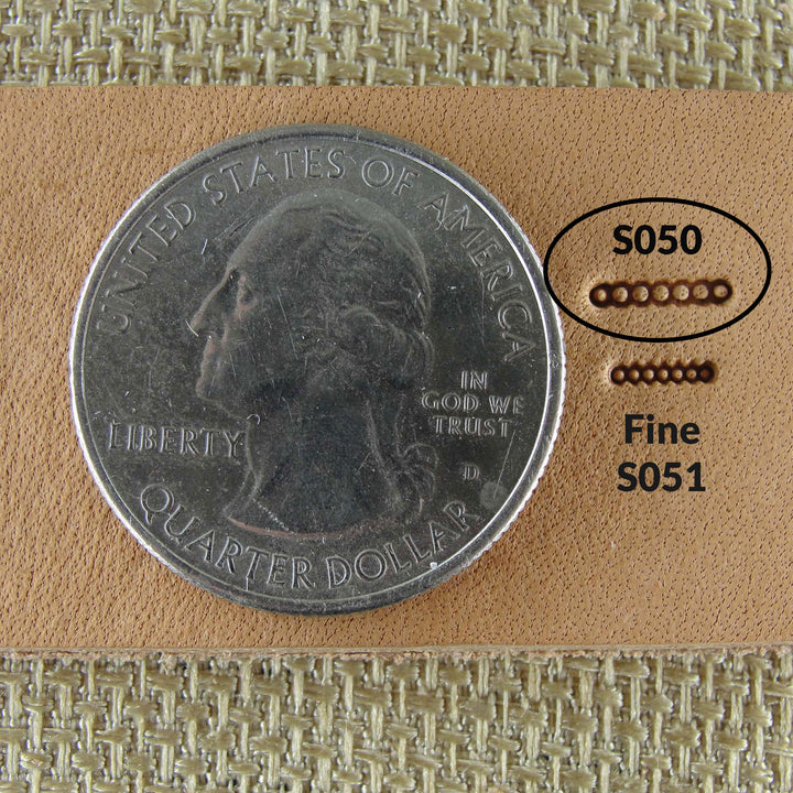 Bar Grounder Stamp Set - Stainless Steel | Pro Leather Carvers