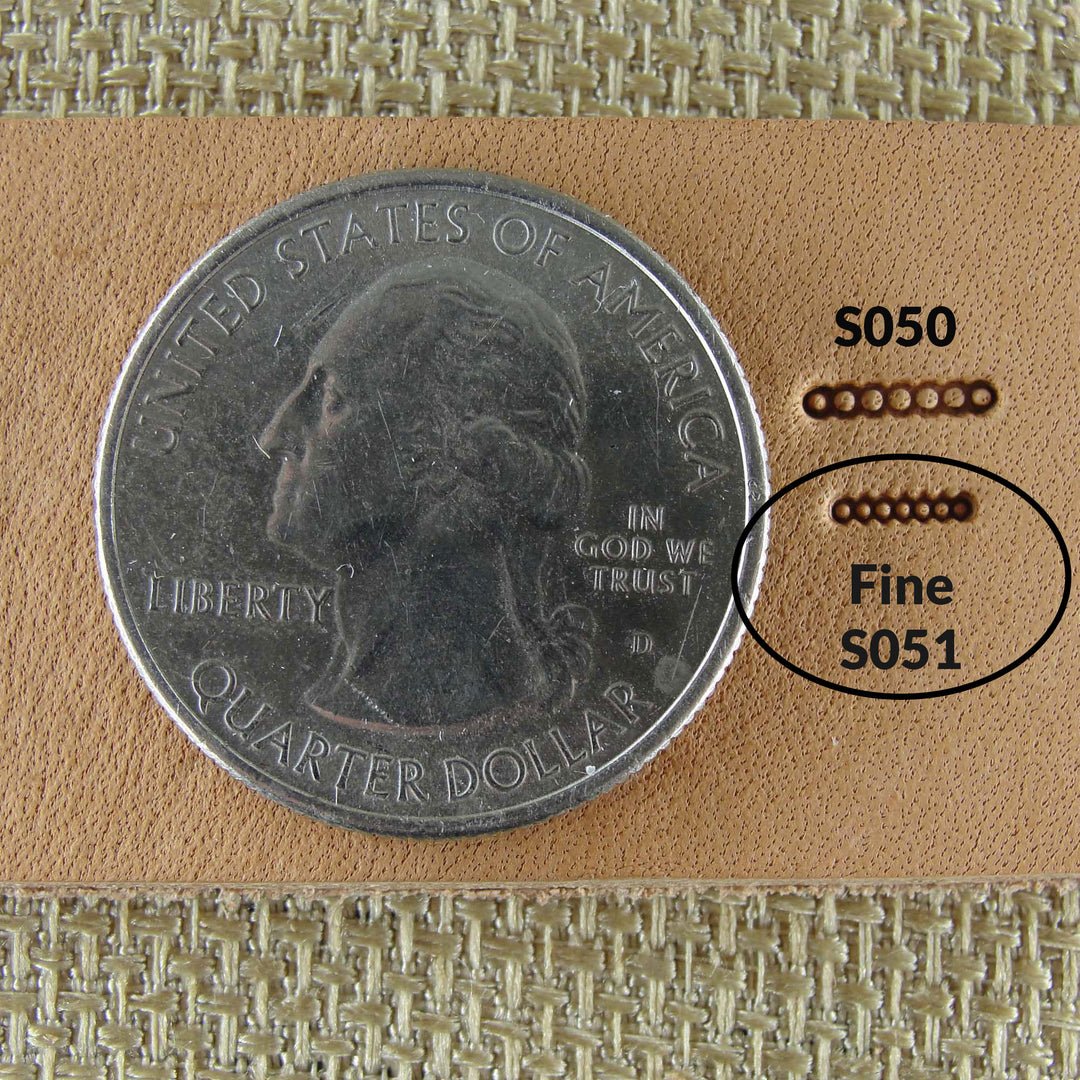 Fine Bar Grounder Stamp Set - Stainless Steel | Pro Leather Carvers