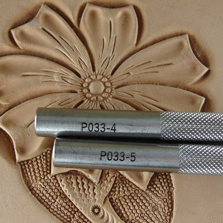 Large Smooth Thumb Print Set - Stainless Steel | Pro Leather Carvers