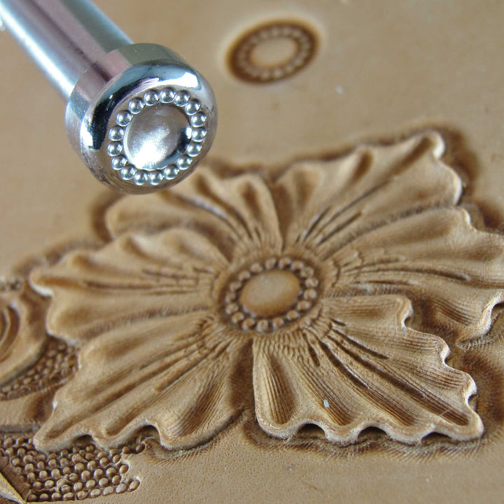 17-Seed Flower Center Stamp - Stainless Steel | Pro Leather Carvers