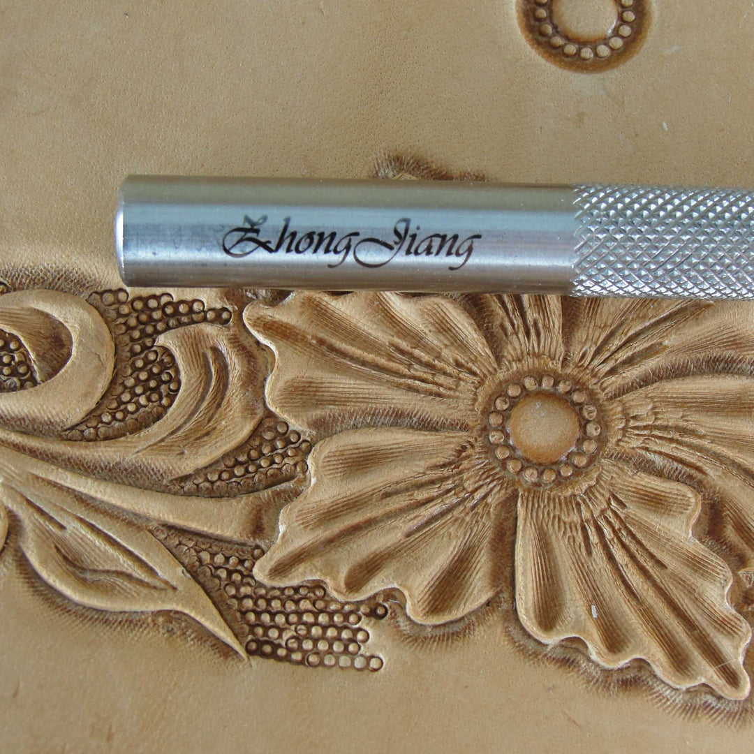 17-Seed Flower Center Stamp - Stainless Steel | Pro Leather Carvers