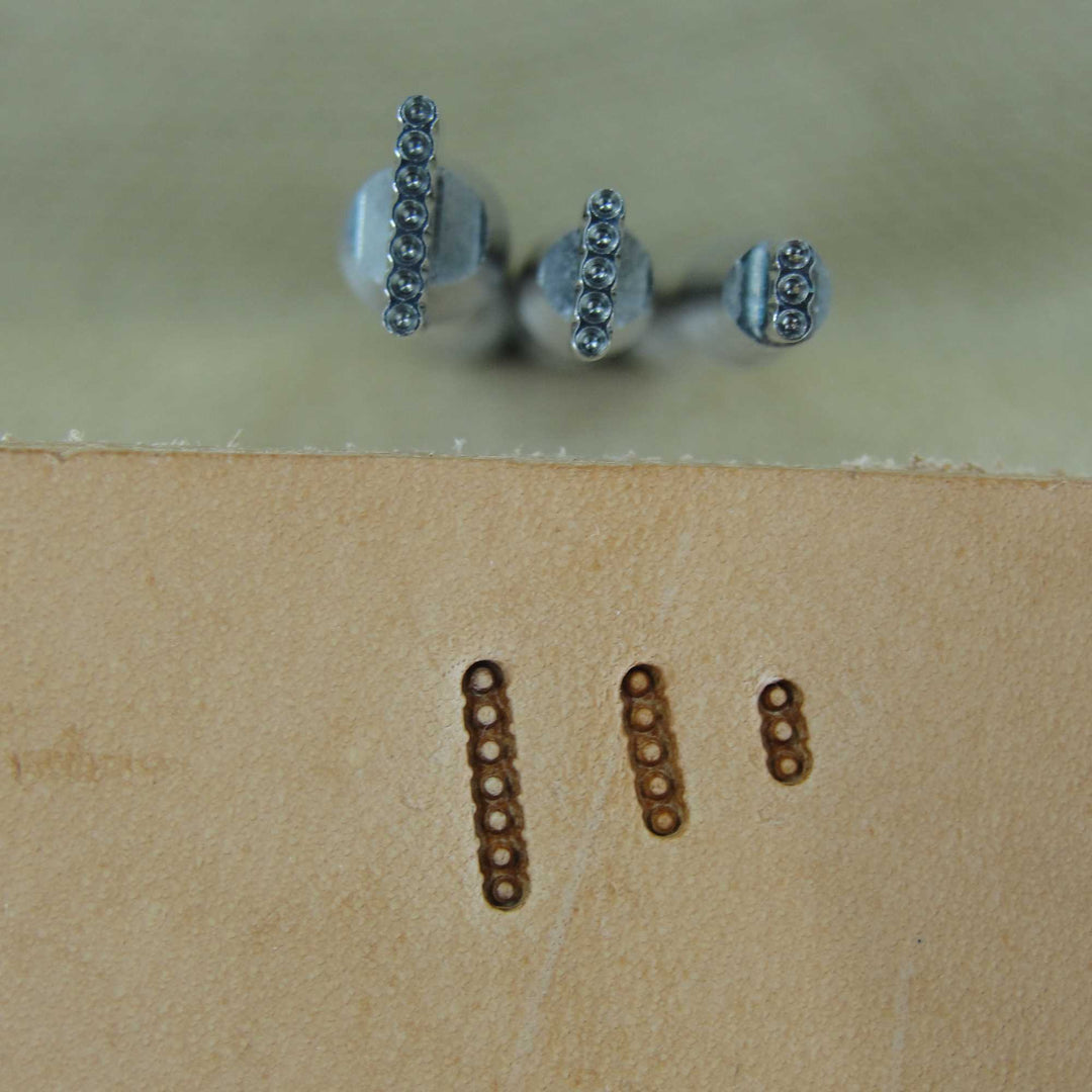 Bar Grounder Stamp Set - Stainless Steel | Pro Leather Carvers