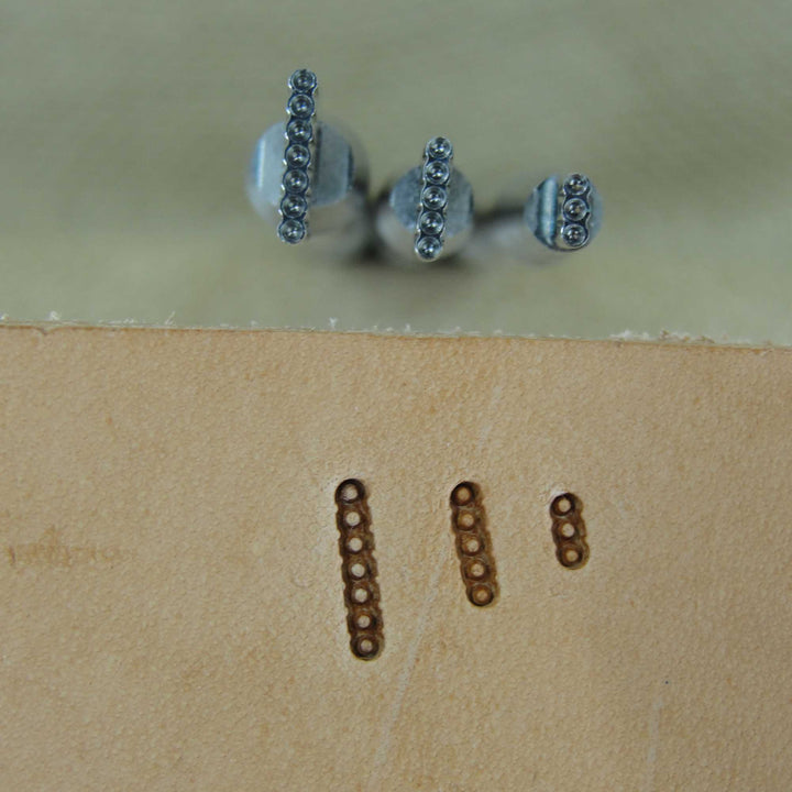 Bar Grounder Stamp Set - Stainless Steel | Pro Leather Carvers