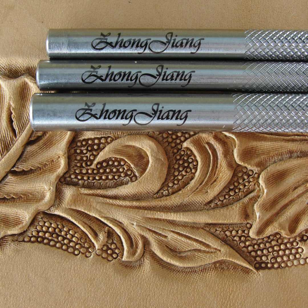 Bar Grounder Stamp Set - Stainless Steel | Pro Leather Carvers