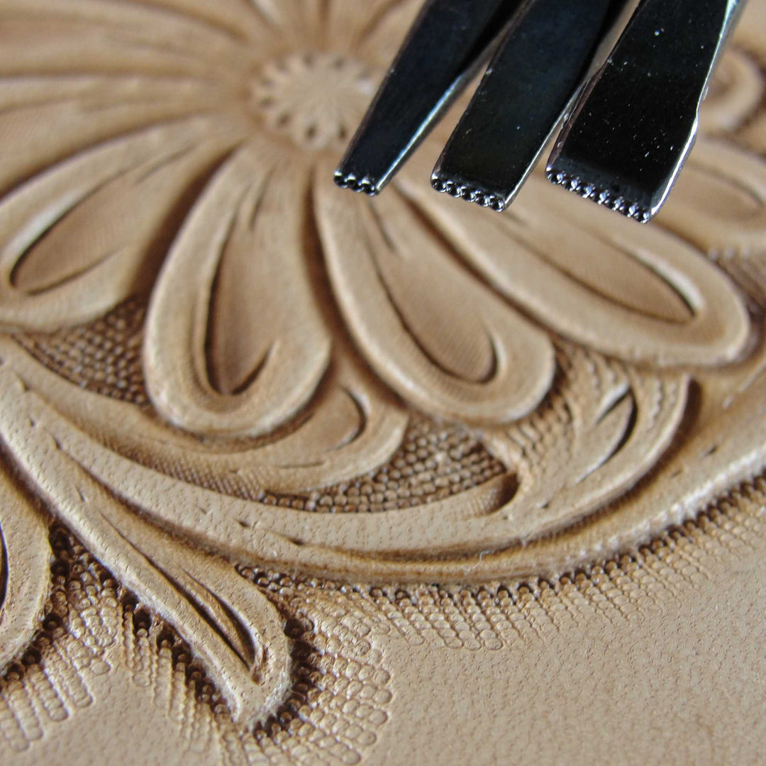 Sheridan Style Fine Bar Grounder Leather Stamps | Pro Leather Carvers