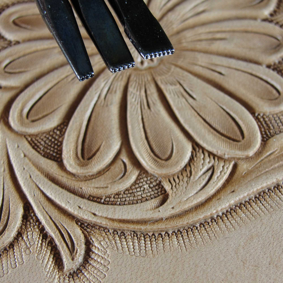 Sheridan Style Fine Bar Grounder Leather Stamps | Pro Leather Carvers
