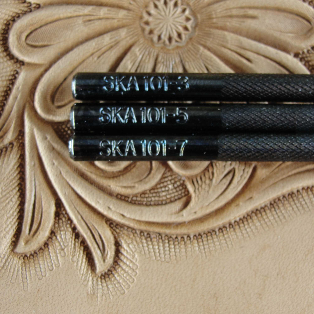 Sheridan Style Fine Bar Grounder Leather Stamps | Pro Leather Carvers