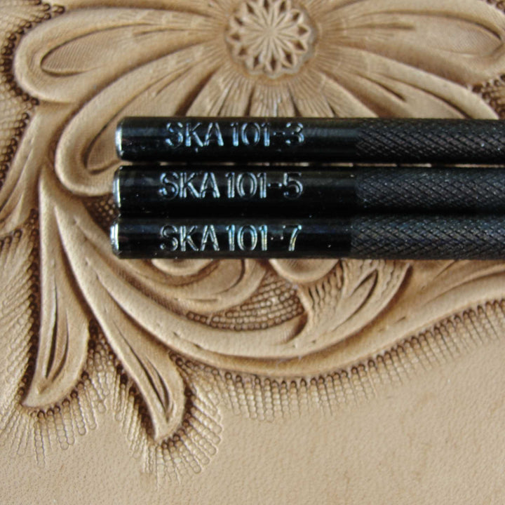 Sheridan Style Fine Bar Grounder Leather Stamps | Pro Leather Carvers