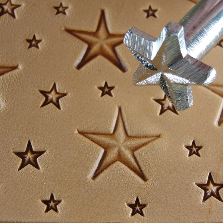 Large Star Leather Stamp, Z785, Stamping Tool