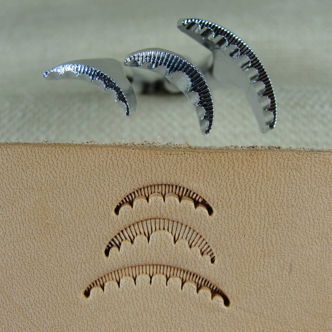 Scalloped Veiner Leather Stamping Tool Set | Pro Leather Carvers