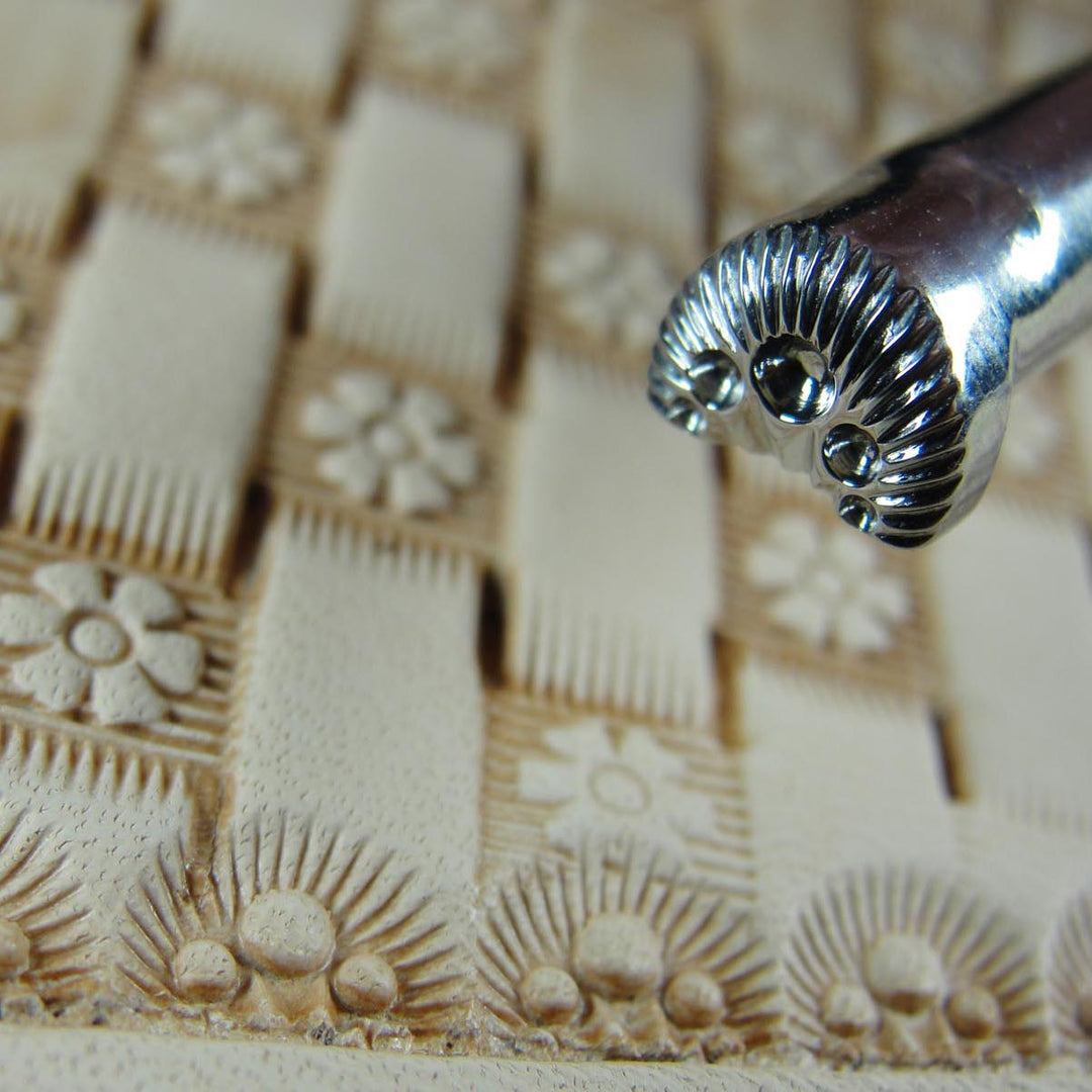 5 Vari-Seed Border Leather Stamp - Barry King | Pro Leather Carvers