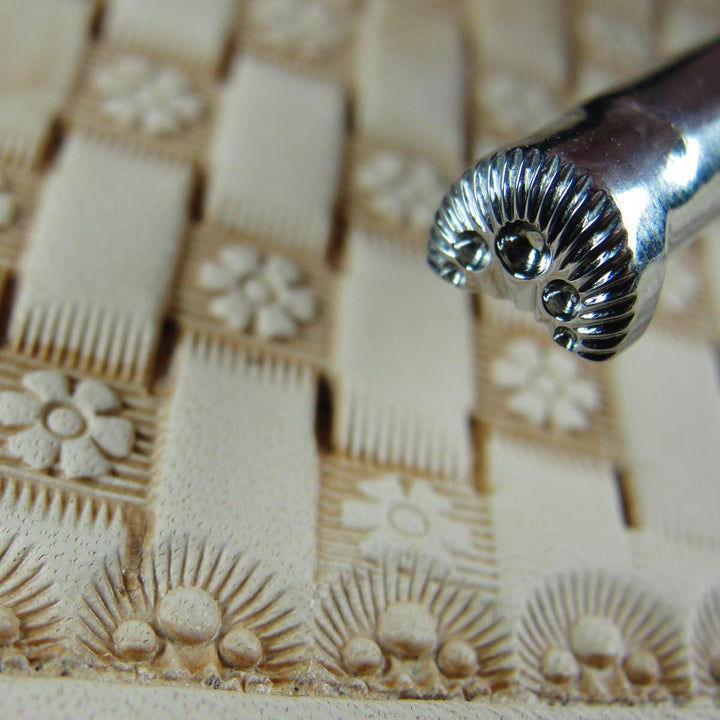 5 Vari-Seed Border Leather Stamp - Barry King | Pro Leather Carvers