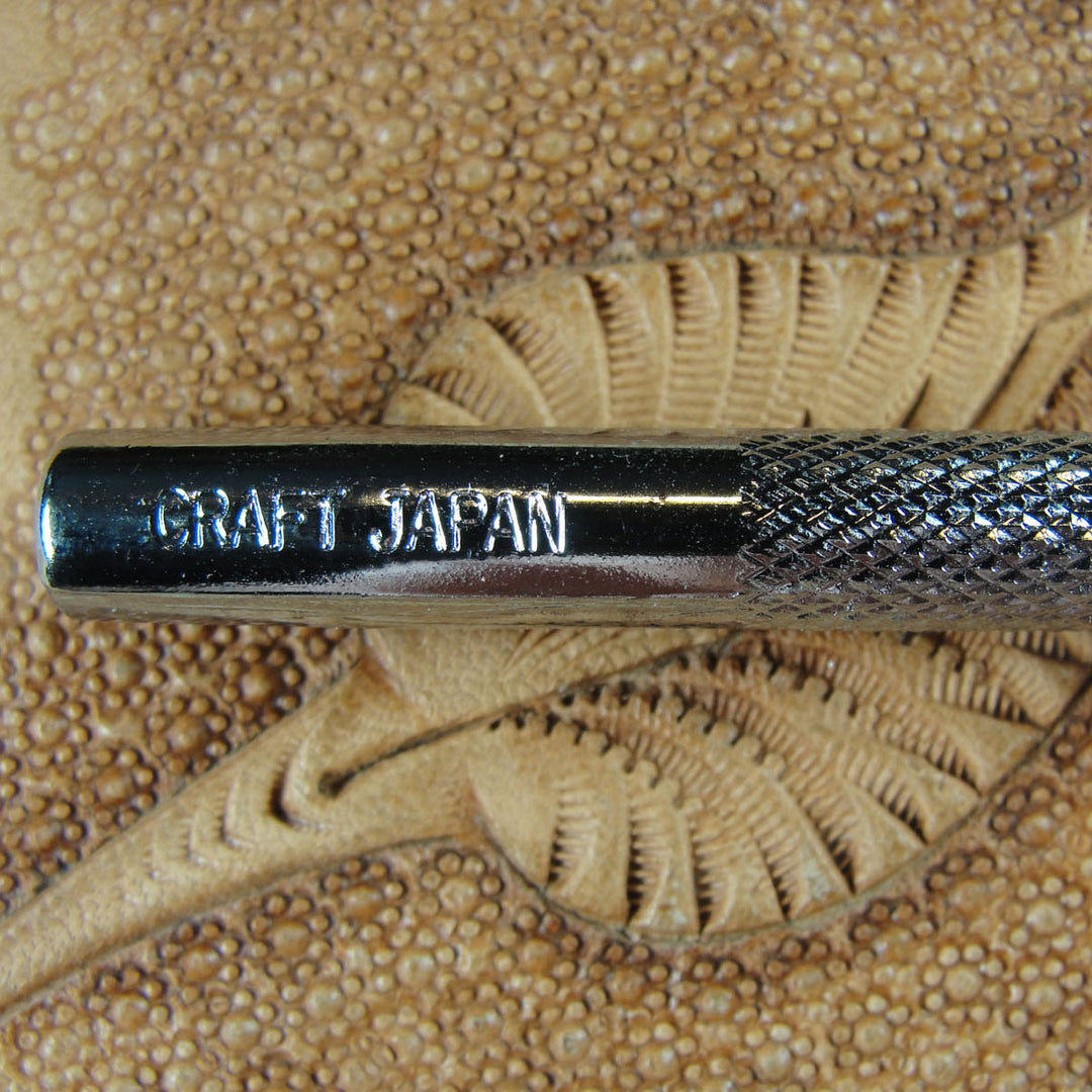 A102 Round Background Leather Stamping Tool | Pro Leather Carvers
