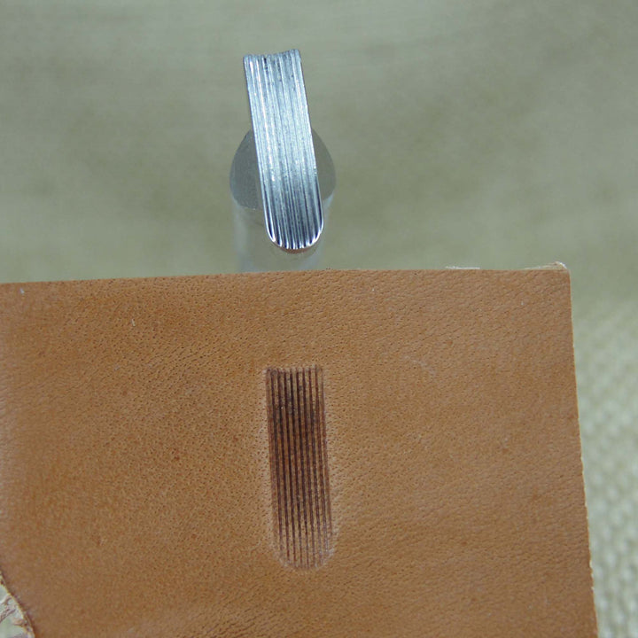 Center Shader Stamping Tool - Stainless Steel | Pro Leather Carvers