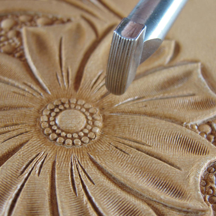 Center Shader Stamping Tool - Stainless Steel | Pro Leather Carvers