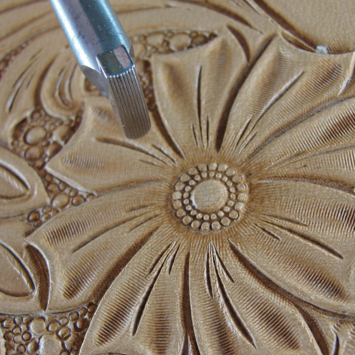Center Shader Stamping Tool - Stainless Steel | Pro Leather Carvers