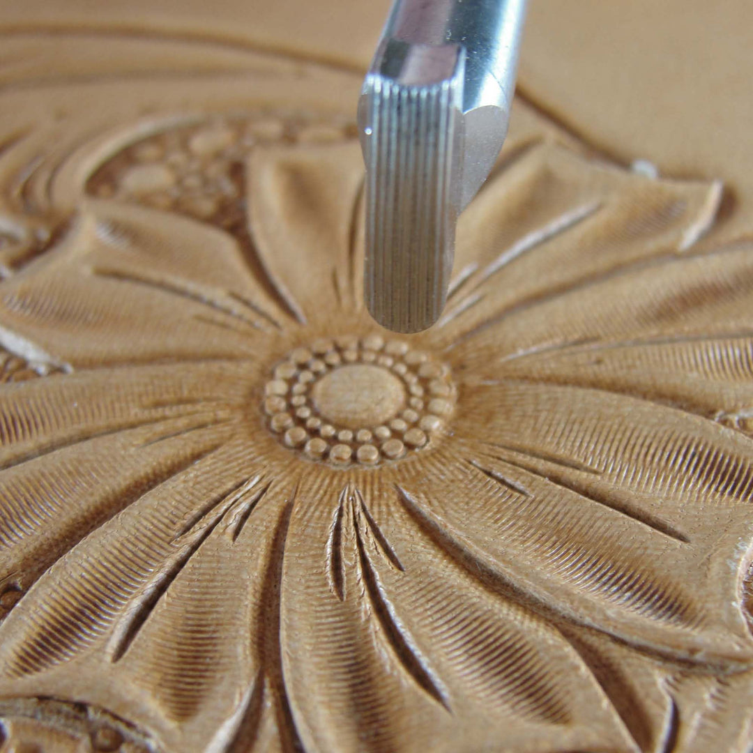Center Shader Stamping Tool - Stainless Steel | Pro Leather Carvers