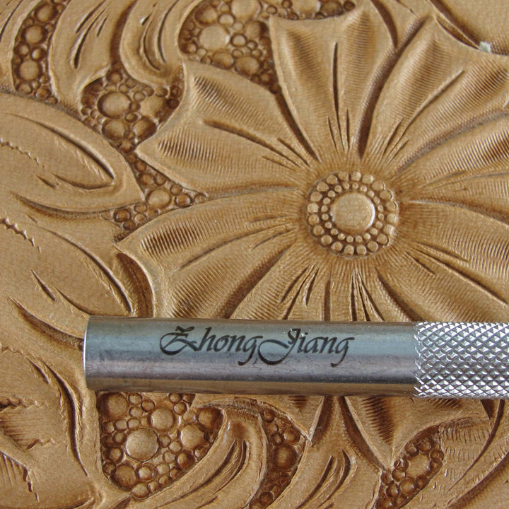 Center Shader Stamping Tool - Stainless Steel | Pro Leather Carvers