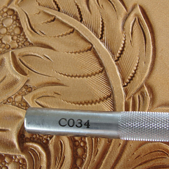 Leaf Liner Stamping Tool - Stainless Steel | Pro Leather Carvers