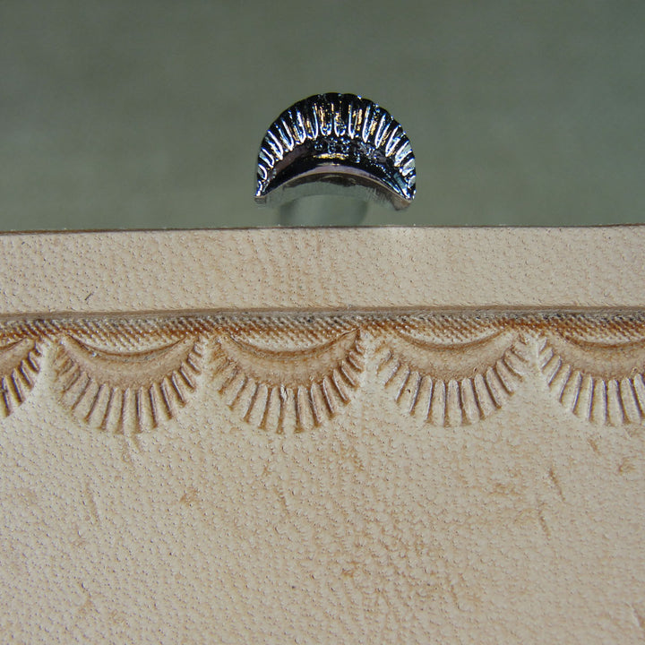 D436 Crescent Border Leather Stamping Tool | Pro Leather Carvers