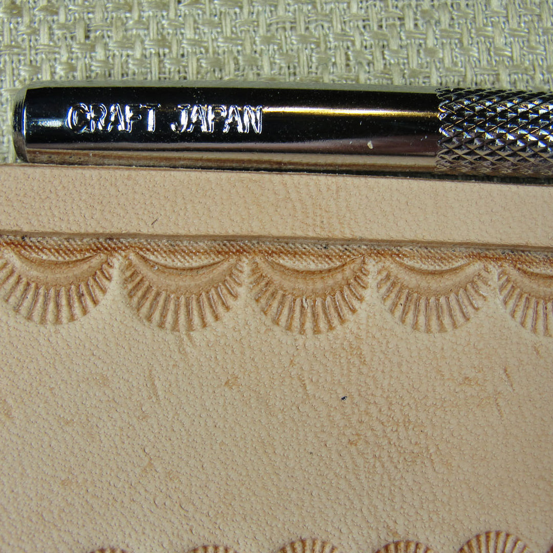 D436 Crescent Border Leather Stamping Tool | Pro Leather Carvers