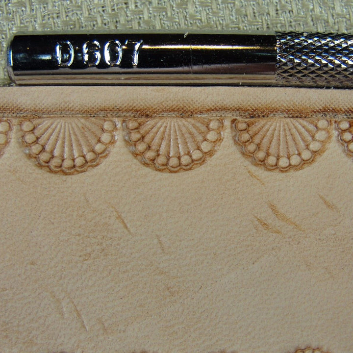 D607 11-Seed Border Leather Stamping Tool | Pro Leather Carvers