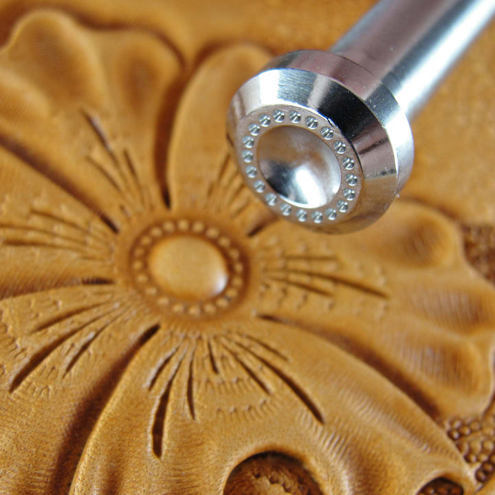 20-Seed Flower Center Stamp - Stainless Steel | Pro Leather Carvers