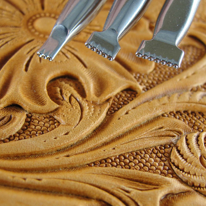 Bar Grounder Leather Stamp Set - Barry King | Pro Leather Carvers