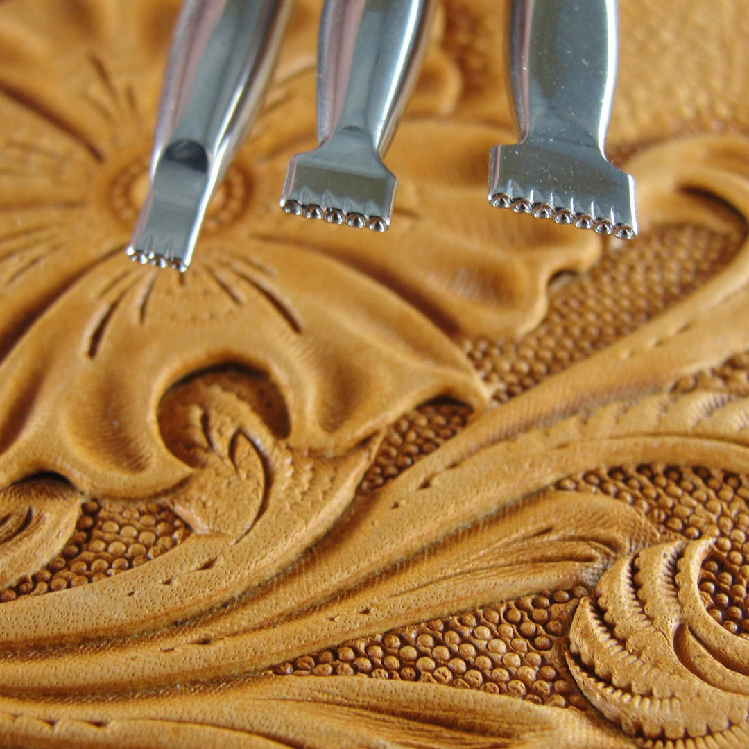 Bar Grounder Leather Stamp Set - Barry King | Pro Leather Carvers