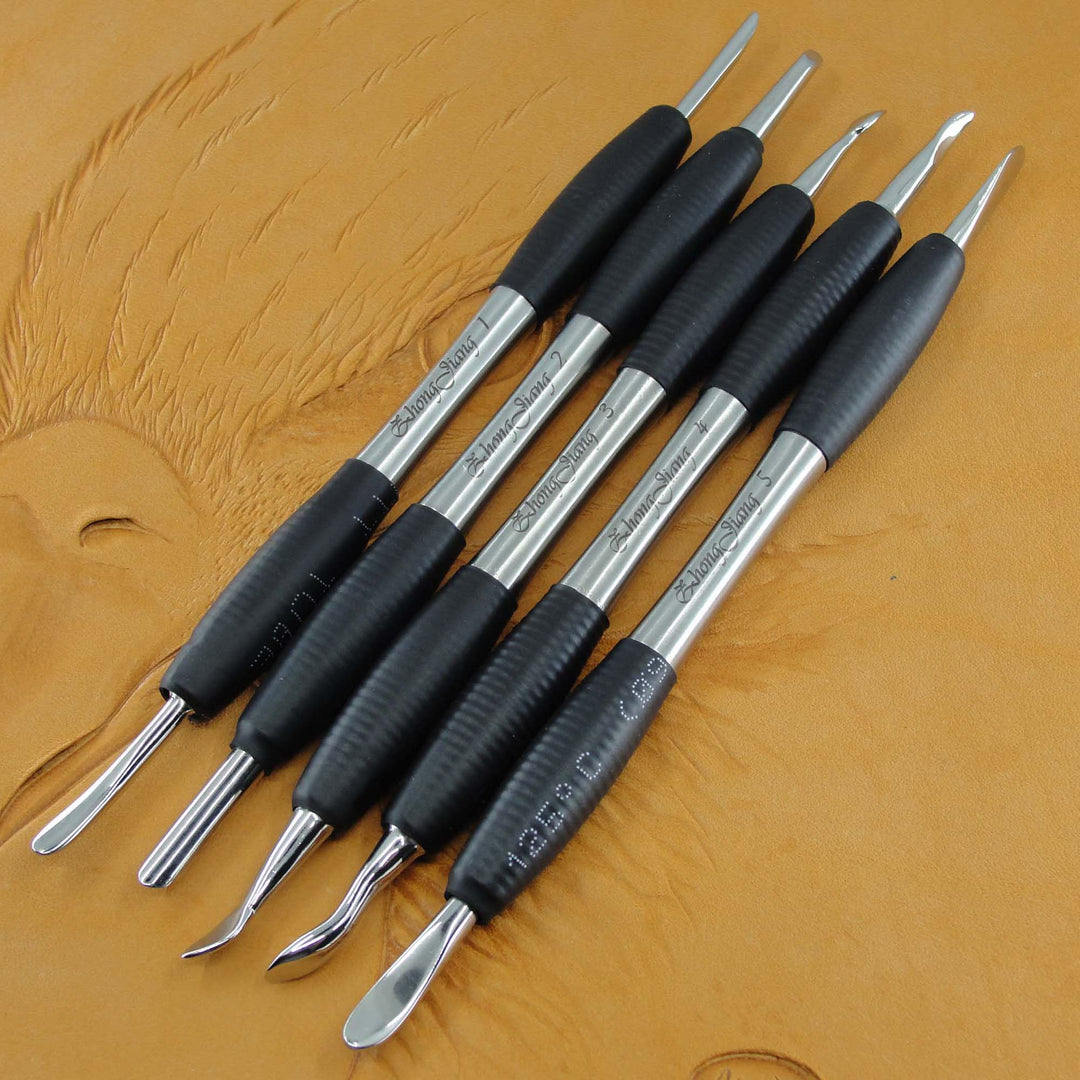 Complete Pro Modeling Tool Set, Stainless Steel | Pro Leather Carvers