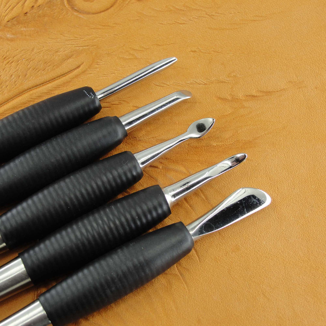 Complete Pro Modeling Tool Set, Stainless Steel | Pro Leather Carvers