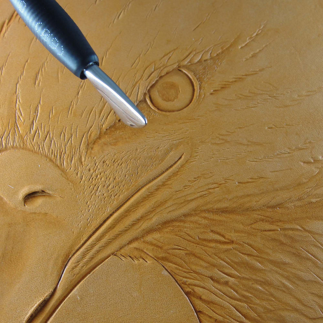 Pro Modeling Spoon/Wedge, Stainless Steel | Pro Leather Carvers