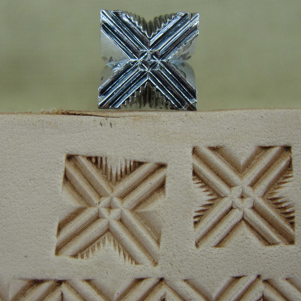Vintage Craftool Co. #540 Geometric Stamp | Pro Leather Carvers