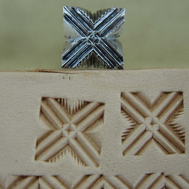Vintage Craftool Co. #540 Geometric Stamp | Pro Leather Carvers