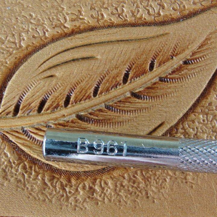 B961 Leaf Liner Beveler Leather Stamping Tool | Pro Leather Carvers