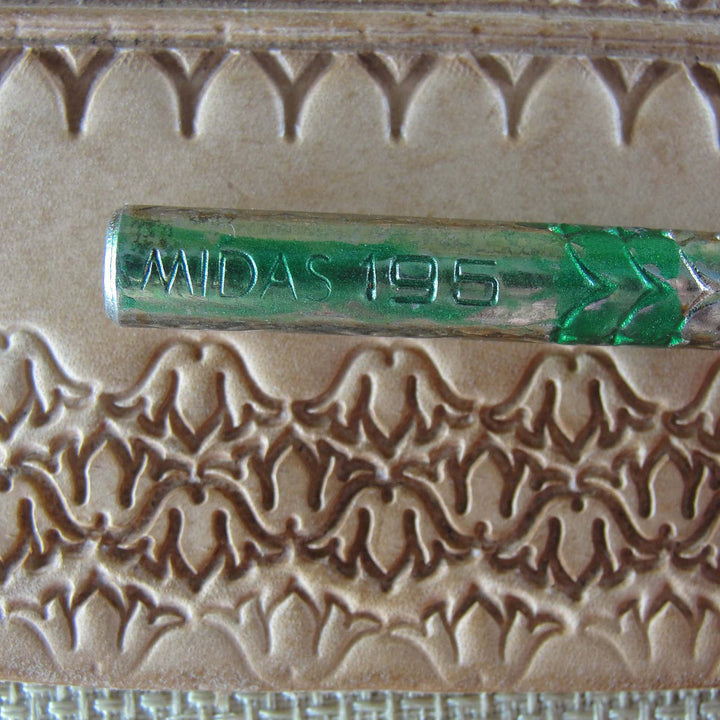 Vintage Midas #195 Floral Stamp | Pro Leather Carvers