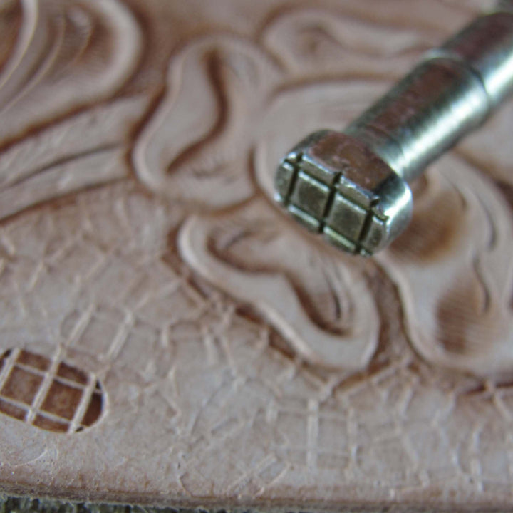 Vintage Midas #525 Matting Background Stamp | Pro Leather Carvers