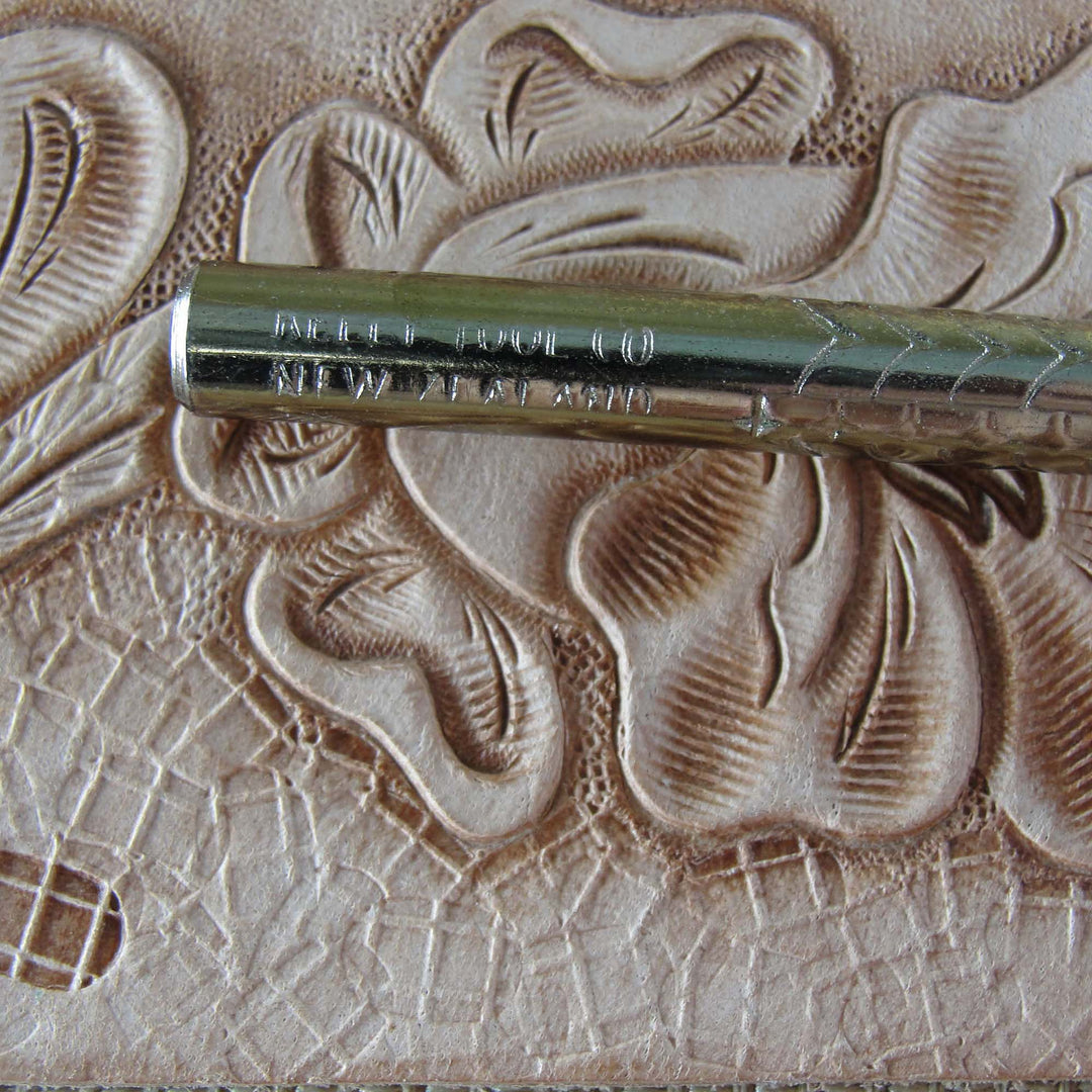 Vintage Midas #525 Matting Background Stamp | Pro Leather Carvers