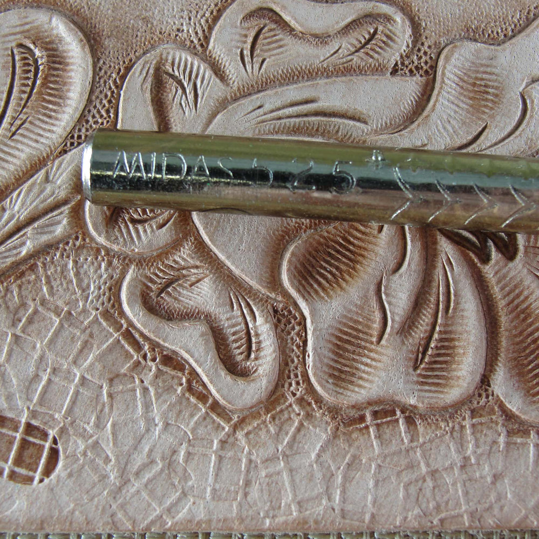 Vintage Midas #525 Matting Background Stamp | Pro Leather Carvers