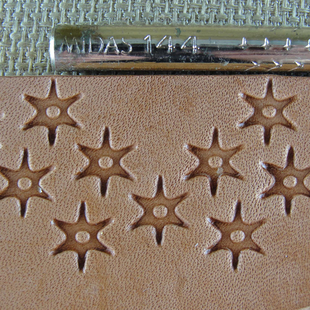 Vintage Midas #144 Geometric Stamp | Pro Leather Carvers