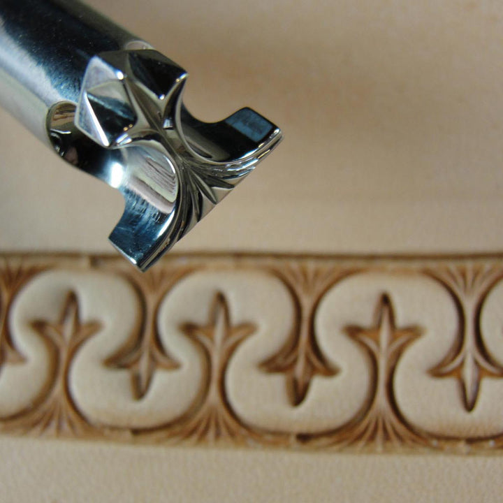 Crown Serpentine Border Stamp - Barry King | Pro Leather Carvers