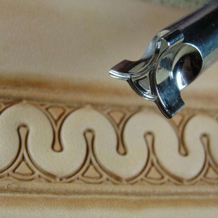 Eiffel Serpentine Border Stamp - Barry King | Pro Leather Carvers