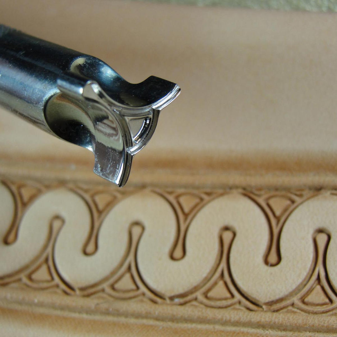 Eiffel Serpentine Border Stamp - Barry King | Pro Leather Carvers