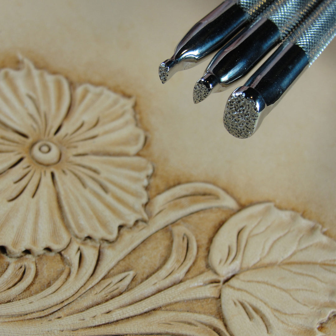 Pebble Background Leather Stamps - Barry King | Pro Leather Carvers