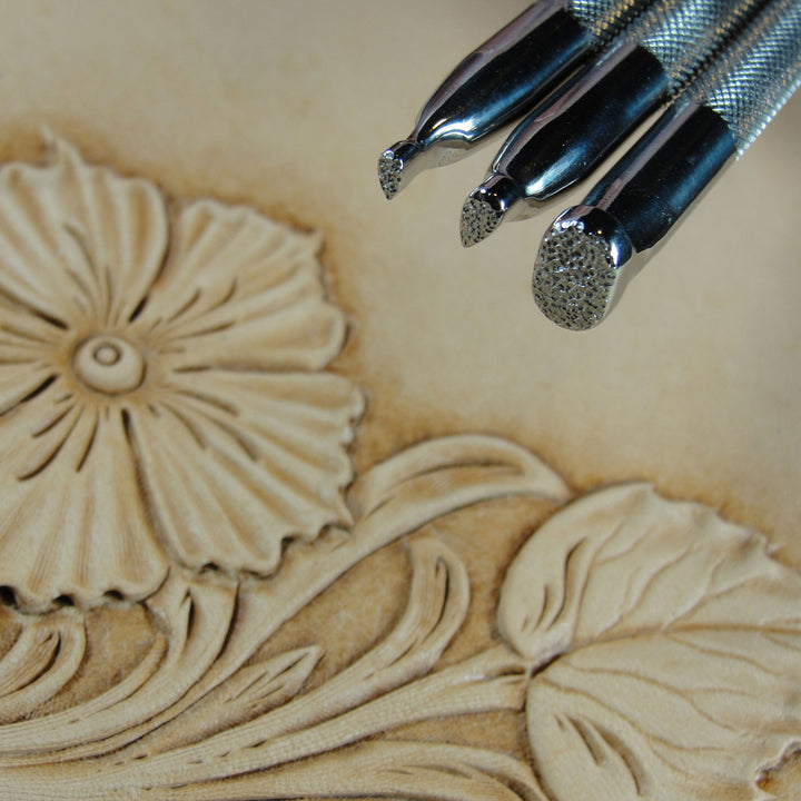 Pebble Background Leather Stamps - Barry King | Pro Leather Carvers