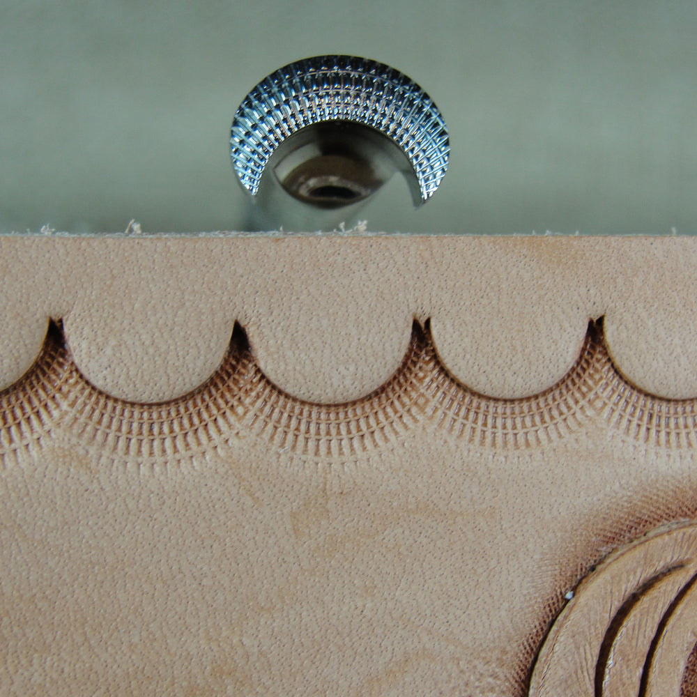 Checkered Camouflage Leather Stamp - Barry King | Pro Leather Carvers