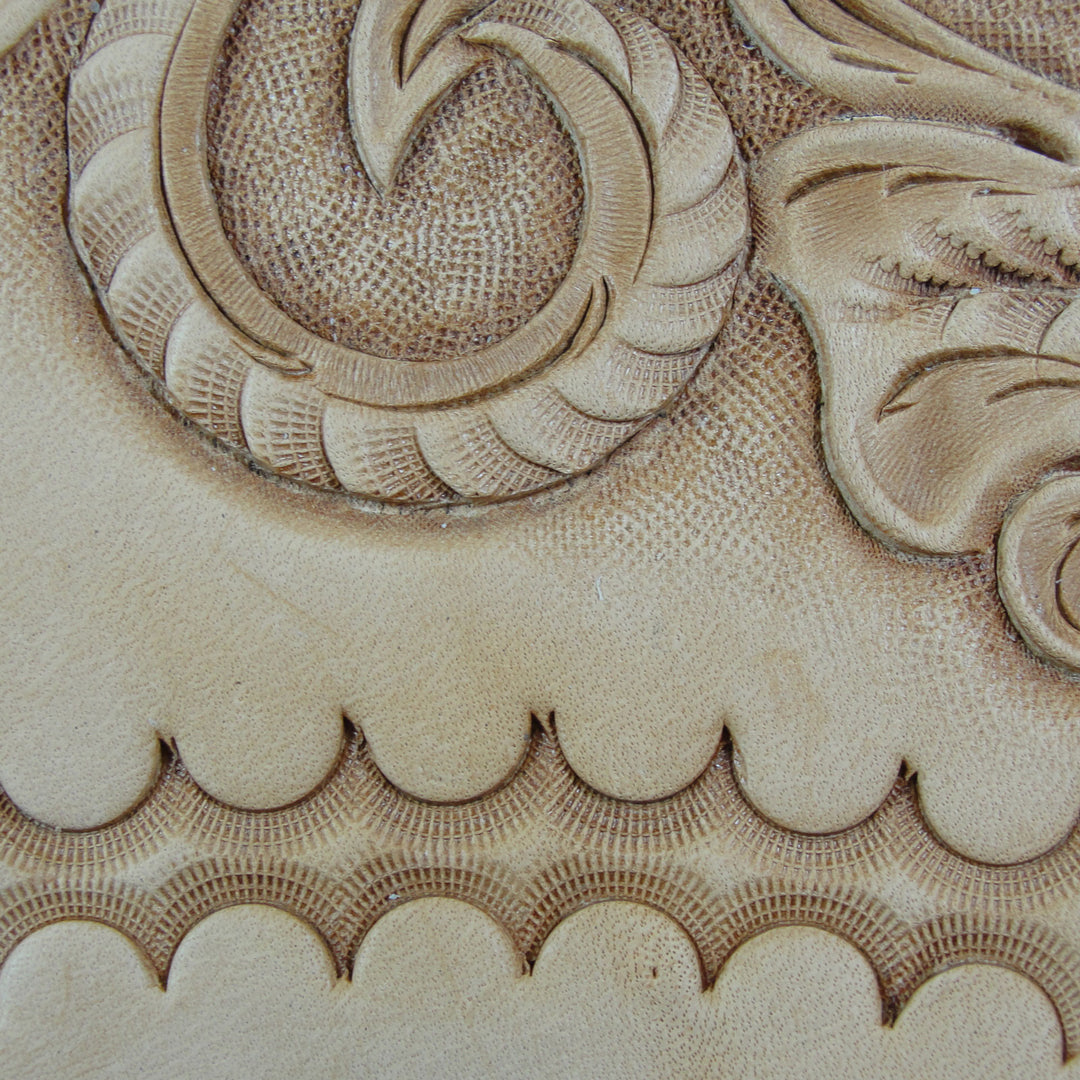 Checkered Camouflage Leather Stamp - Barry King | Pro Leather Carvers