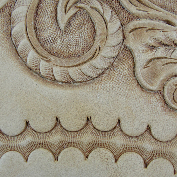 Checkered Camouflage Leather Stamp - Barry King | Pro Leather Carvers